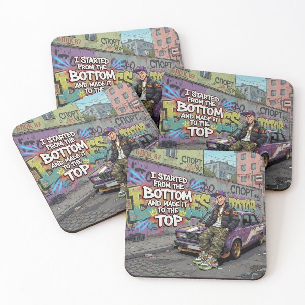 Item preview, Started From The Bottom Streetwear Hustle designed and sold by LowBattery Social Club.