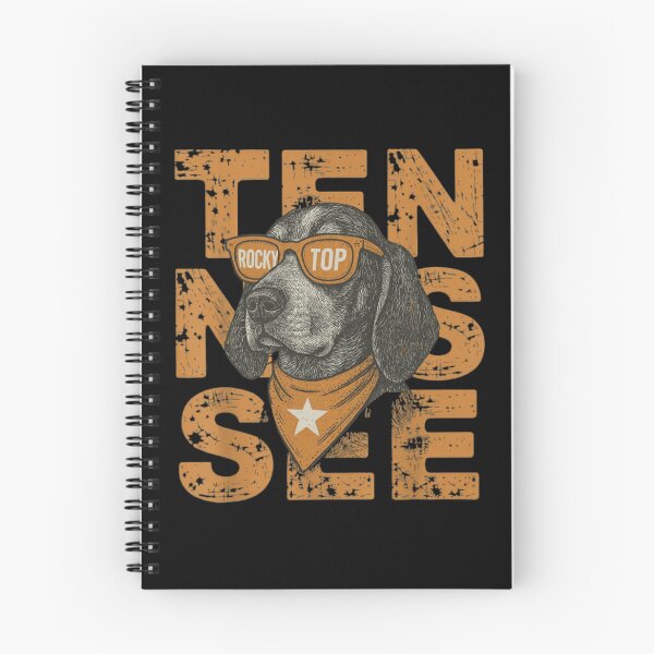 Item preview, Tennessee Volunteers Dog Mascot Retro Design designed and sold by CoyBalistreri.