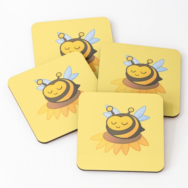 Item preview, Cutie Bees - Cute Sleepy Bee designed and sold by SolarWayfarer.