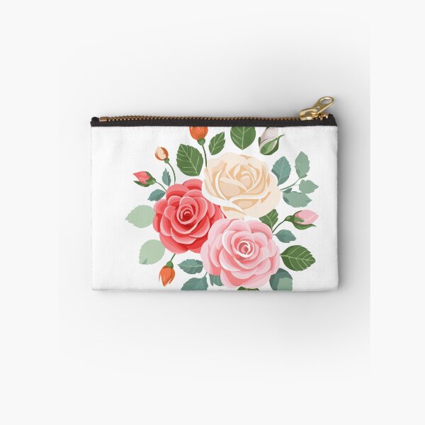 Item preview, Romantic Roses and Buds – Floral Art designed and sold by vonalvarazs.