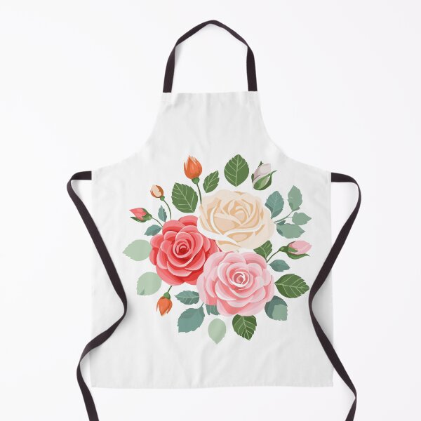 Item preview, Romantic Roses and Buds – Floral Art designed and sold by vonalvarazs.