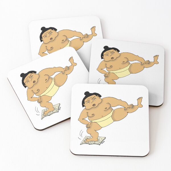 Item preview, Sumo vs Knowledge - Sarcastic Unintellectual Fighter Sticker designed and sold by MyxaART.