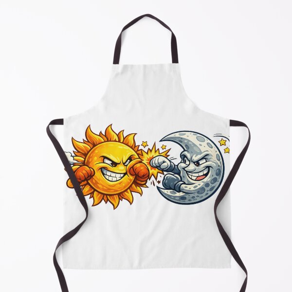 Item preview, the sun and the moon are fighting each other designed and sold by Troll Art & Delete.