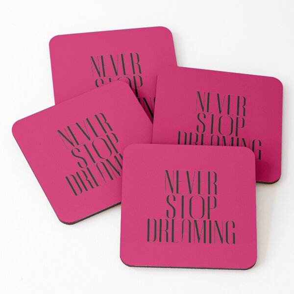 Item preview, Never StopNever Stop Dreaming Dreaming – Motivational Typography Art designed and sold by +48574178623.