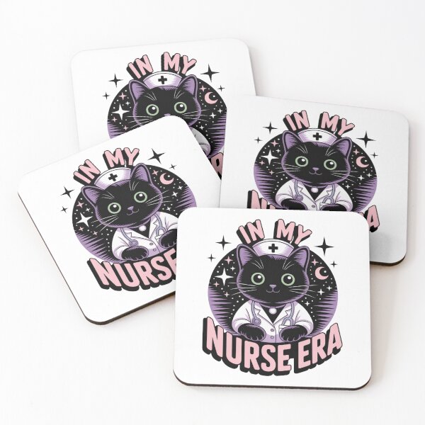 Item preview, In My Nurse Era Cute Cat Nurse Gift designed and sold by CozyPanicStudio.