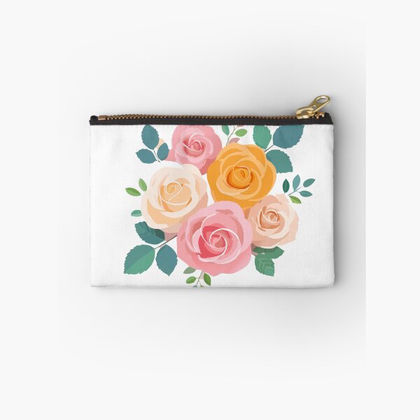 Item preview, Cream and Pink Roses Botanical Design designed and sold by vonalvarazs.