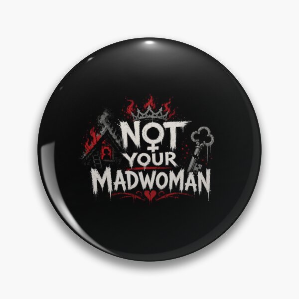 Item preview, Jane Eyre Not Your Madwoman Bertha Mason Burning Thornfield designed and sold by Fenay Designs.
