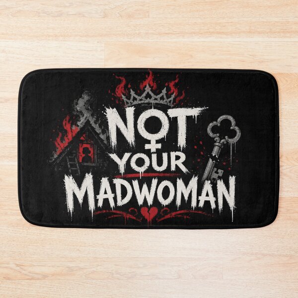 Item preview, Jane Eyre Not Your Madwoman Bertha Mason Burning Thornfield designed and sold by Fenay Designs.