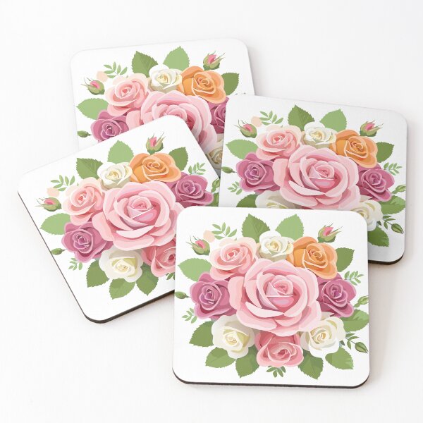 Item preview, Classic Rose Arrangement – Soft Floral Artwork designed and sold by vonalvarazs.