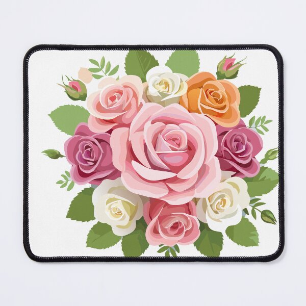 Item preview, Classic Rose Arrangement – Soft Floral Artwork designed and sold by vonalvarazs.