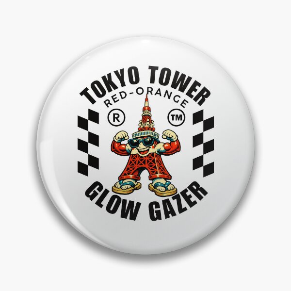 Item preview, Tokyo tower red-orange glow gazer designed and sold by Peerless-Prime.