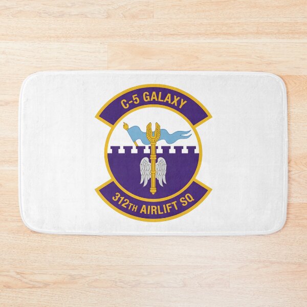 Item preview, 312th Airlift Squadron Military Patch - C-5 Galaxy designed and sold by CharlieDesings.
