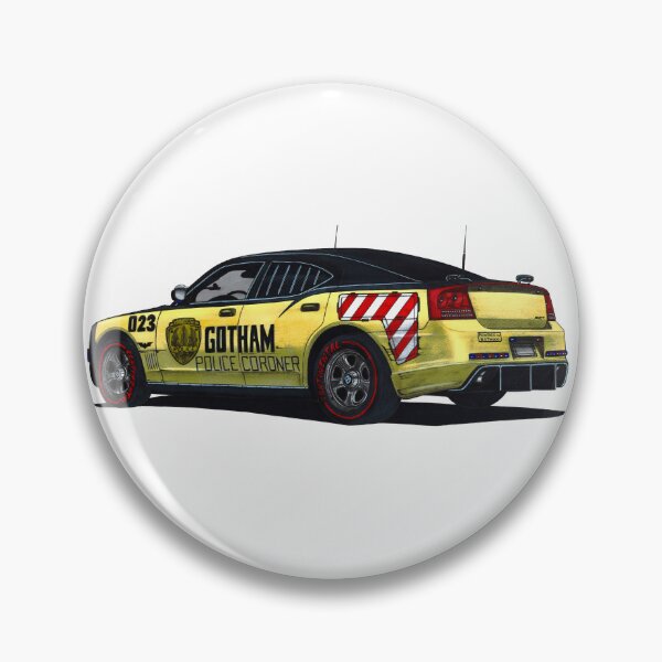 Item preview, Exclusive drawing legendary american sci-fi police car Coroner Charger V8 Supercharged engine designed and sold by Cars23.