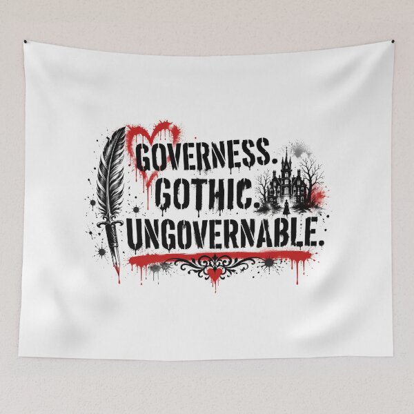 Item preview, Jane Eyre Governess Gothic Ungovernable Dark Academia designed and sold by Fenay Designs.