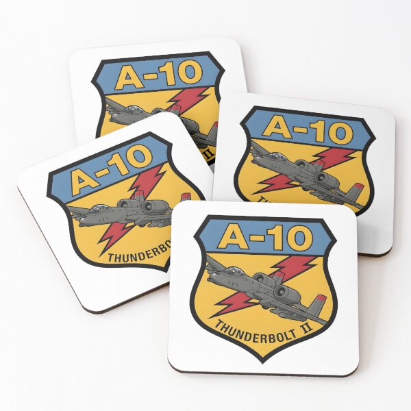Item preview, A-10 Thunderbolt II Warthog Military Attack Aircraft Patch designed and sold by CharlieDesings.