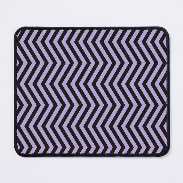 Item preview, Lilac And Black Chevron Pattern designed and sold by pattern-archive.