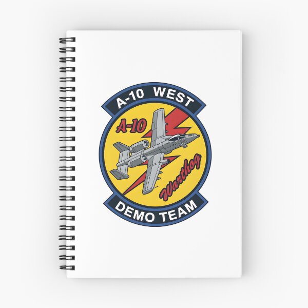 Item preview, A-10 West Demo Team Warthog Military Aviation Patch designed and sold by CharlieDesings.