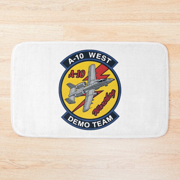 Item preview, A-10 West Demo Team Warthog Military Aviation Patch designed and sold by CharlieDesings.