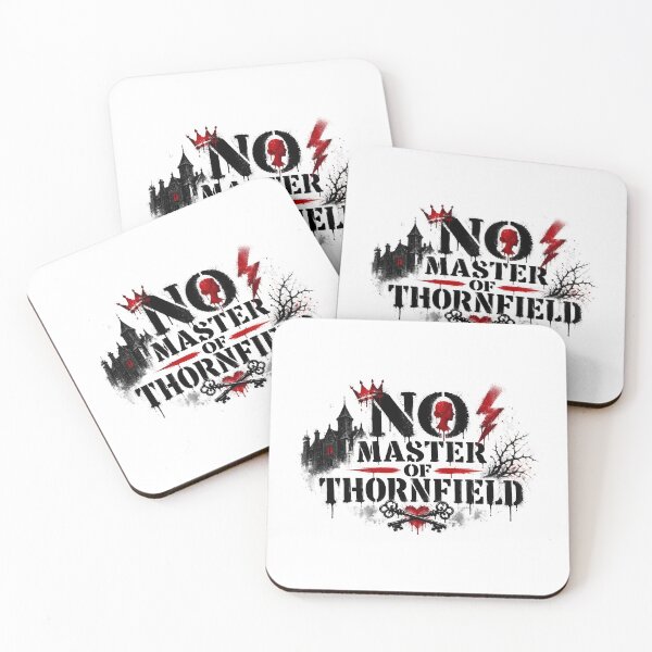 Item preview, Jane Eyre No Master Of Thornfield Gothic Literature Grunge designed and sold by Fenay Designs.