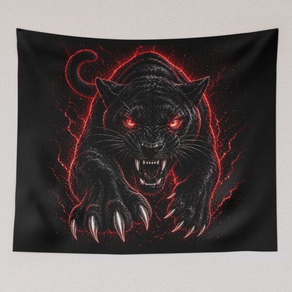 Item preview, Dangerous Black Panther Coming for you designed and sold by AureliasDesignStudio.