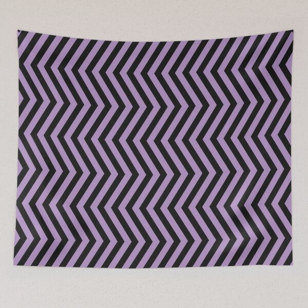 Item preview, Purple And Black Chevron Pattern designed and sold by pattern-archive.