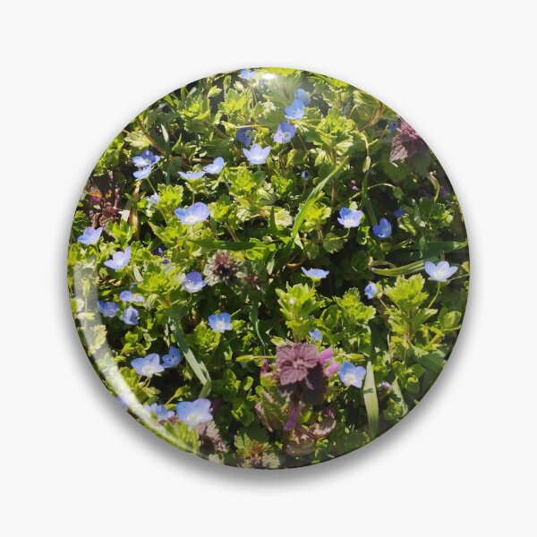 Item preview, Blue Speedwell Floral Background designed and sold by inspiration3.