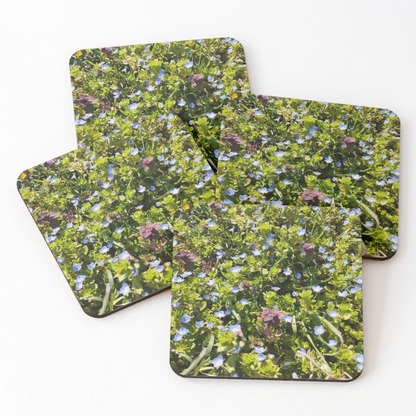 Item preview, Blue Speedwell Floral Background designed and sold by inspiration3.