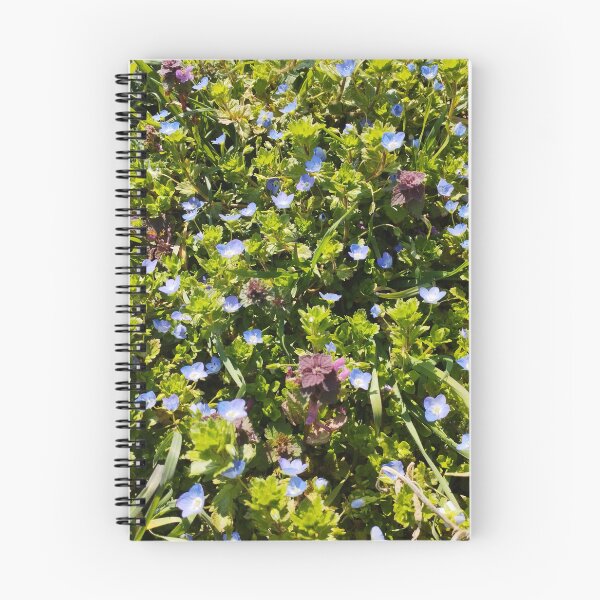 Item preview, Blue Speedwell Floral Background designed and sold by inspiration3.