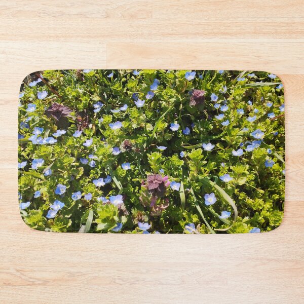 Item preview, Blue Speedwell Floral Background designed and sold by inspiration3.