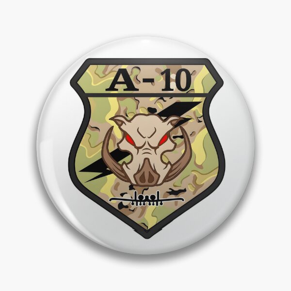 Item preview, A-10 Warthog Camouflage Tactical Military Patch Design designed and sold by CharlieDesings.