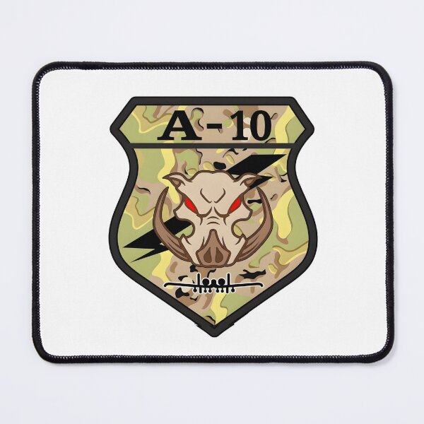Item preview, A-10 Warthog Camouflage Tactical Military Patch Design designed and sold by CharlieDesings.
