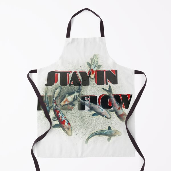 Item preview, Koi Fish Zen Art – Stay in the Flow Motivational Design designed and sold by ChiaraPagani.