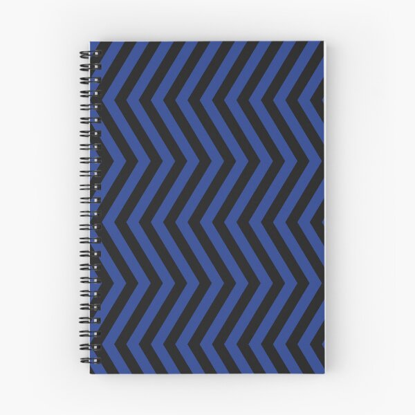 Item preview, Royal Blue And Black Chevron Pattern designed and sold by pattern-archive.