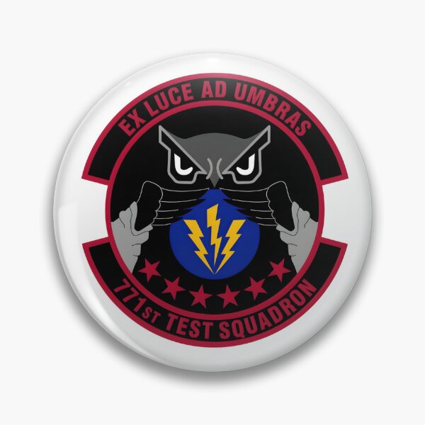 Item preview, 771st Test Squadron Military Emblem - Ex Luce Ad Umbras designed and sold by CharlieDesings.
