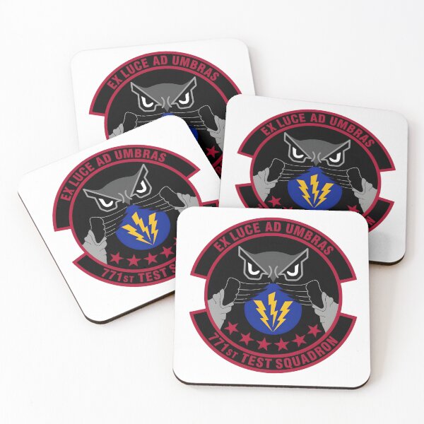 Item preview, 771st Test Squadron Military Emblem - Ex Luce Ad Umbras designed and sold by CharlieDesings.
