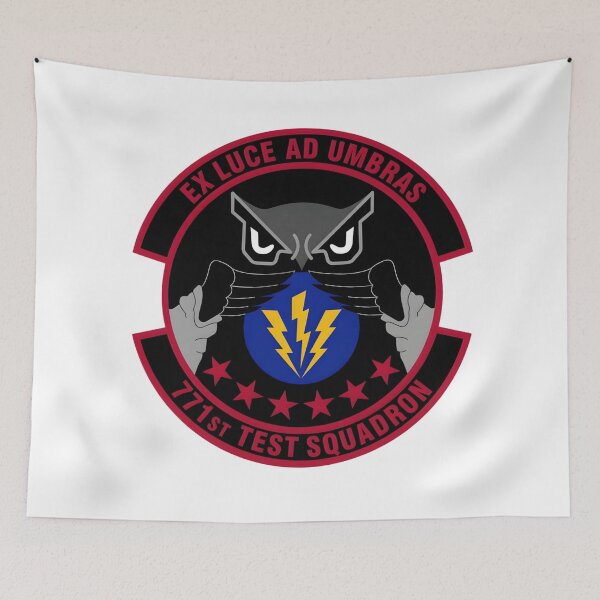 Item preview, 771st Test Squadron Military Emblem - Ex Luce Ad Umbras designed and sold by CharlieDesings.
