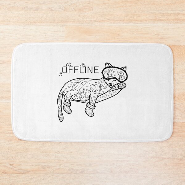 Item preview, Boho Cat Art – Celestial Line Illustration designed and sold by LeshanArtUA.
