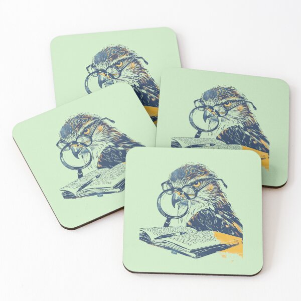 Item preview, Hawk Eye Homework Check Funny Teacher & Student Art designed and sold by BoxofMoments.