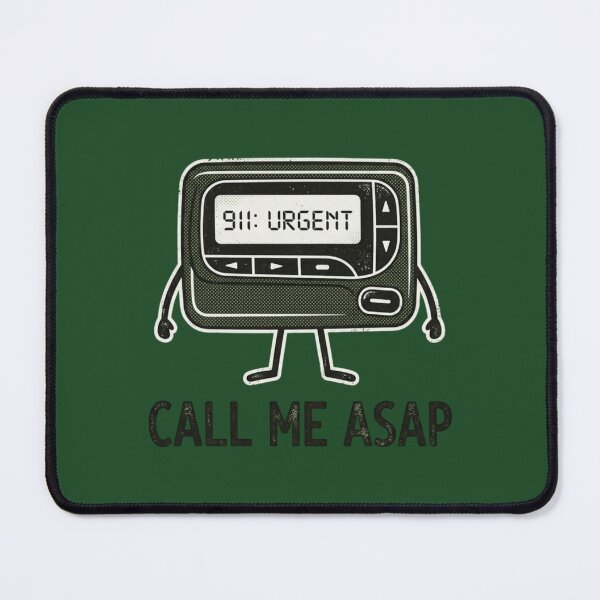 Item preview, 911: Urgent Call Me Asap Pager Emergency Professional Communication Vintage Tech designed and sold by Covent Vaughn.