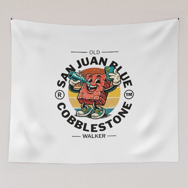 Item preview, Puerto Rico : old San Juan blue cobblestone walker designed and sold by Peerless-Prime.