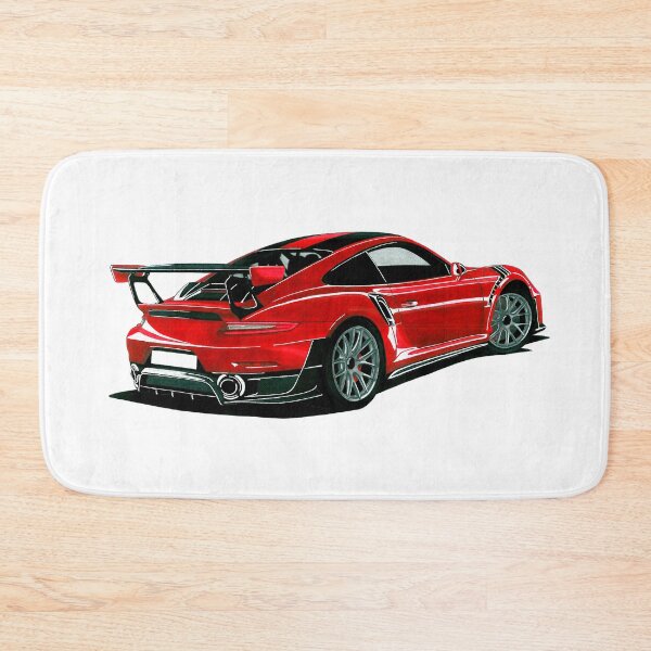 Item preview, Exclusive drawing legendary germany super car red Type 991 Coupe with twin-turbocharged 3.8L MDH.NA flat-6 designed and sold by Cars23.