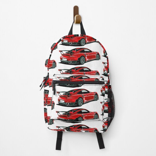 Item preview, Exclusive drawing legendary germany super car red Type 991 Coupe with twin-turbocharged 3.8L MDH.NA flat-6 designed and sold by Cars23.