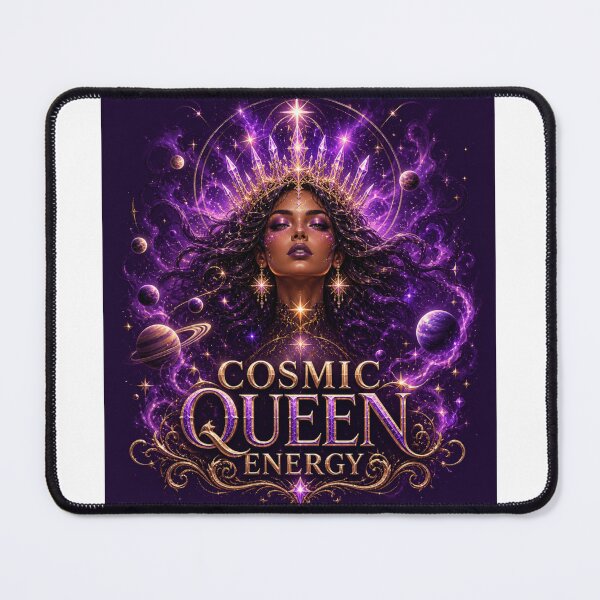Item preview, COSMIC QUEEN ENERGY – Feminine Power Aesthetic Inspired by Qveen Herby designed and sold by ArtsyExplorer.