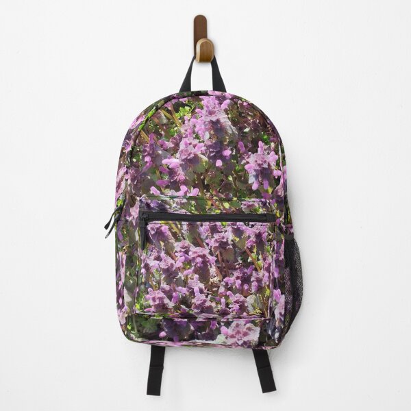 Item preview, Purple Lamium Purpureum Floral Background designed and sold by inspiration3.