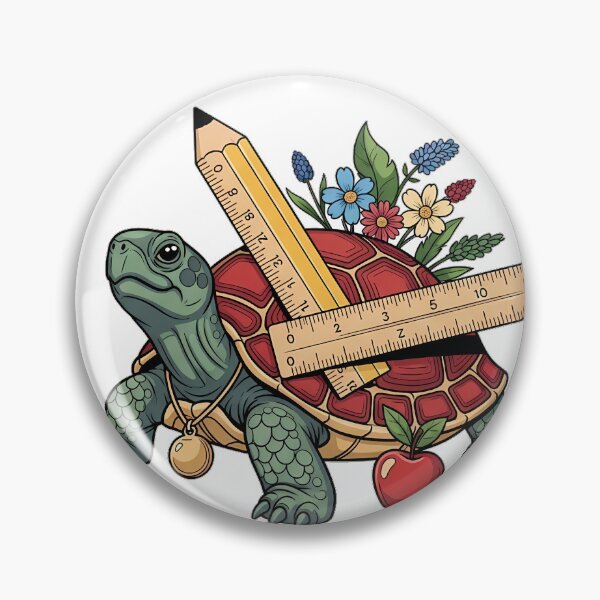 Item preview, Turtle Ruler and Wildflower Cluster Gift designed and sold by pumsquare.