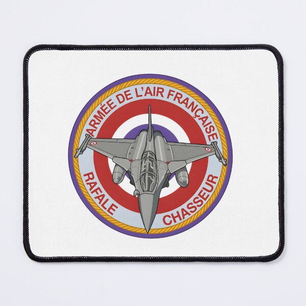 Item preview, French Air Force Dassault Rafale Chasseur Military Patch designed and sold by CharlieDesings.