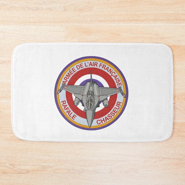 Item preview, French Air Force Dassault Rafale Chasseur Military Patch designed and sold by CharlieDesings.