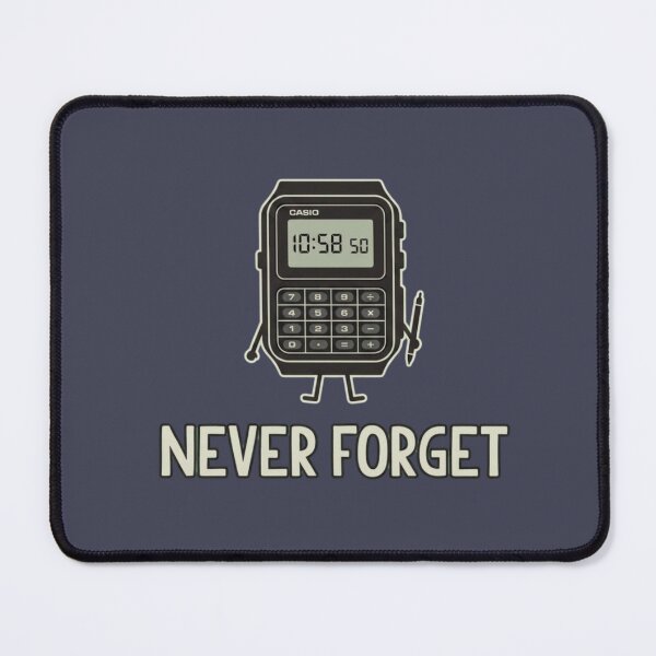 Item preview, Never Forget Retro Calculator Watch Nostalgia Geek designed and sold by Covent Vaughn.