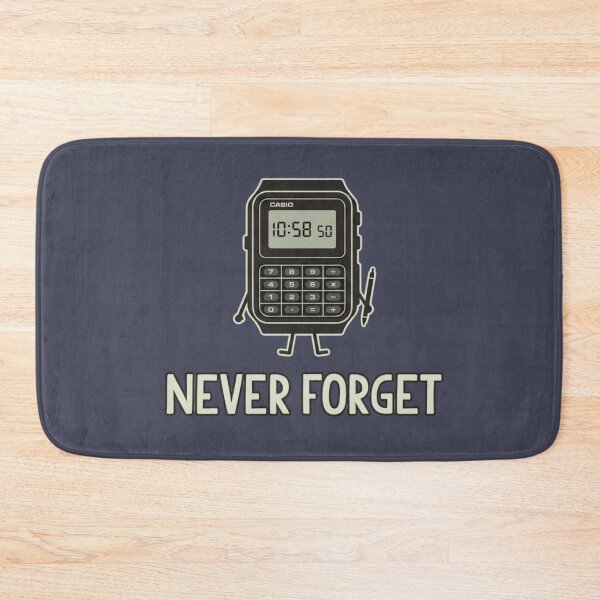 Item preview, Never Forget Retro Calculator Watch Nostalgia Geek designed and sold by Covent Vaughn.