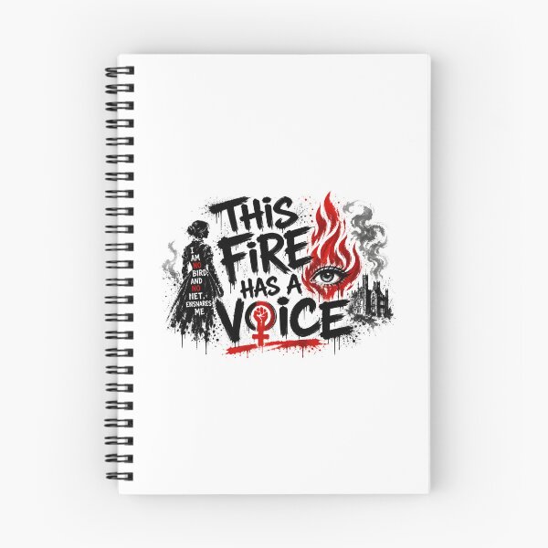 Item preview, Jane Eyre This Fire Has A Voice I Am No Bird Feminist Art designed and sold by Fenay Designs.